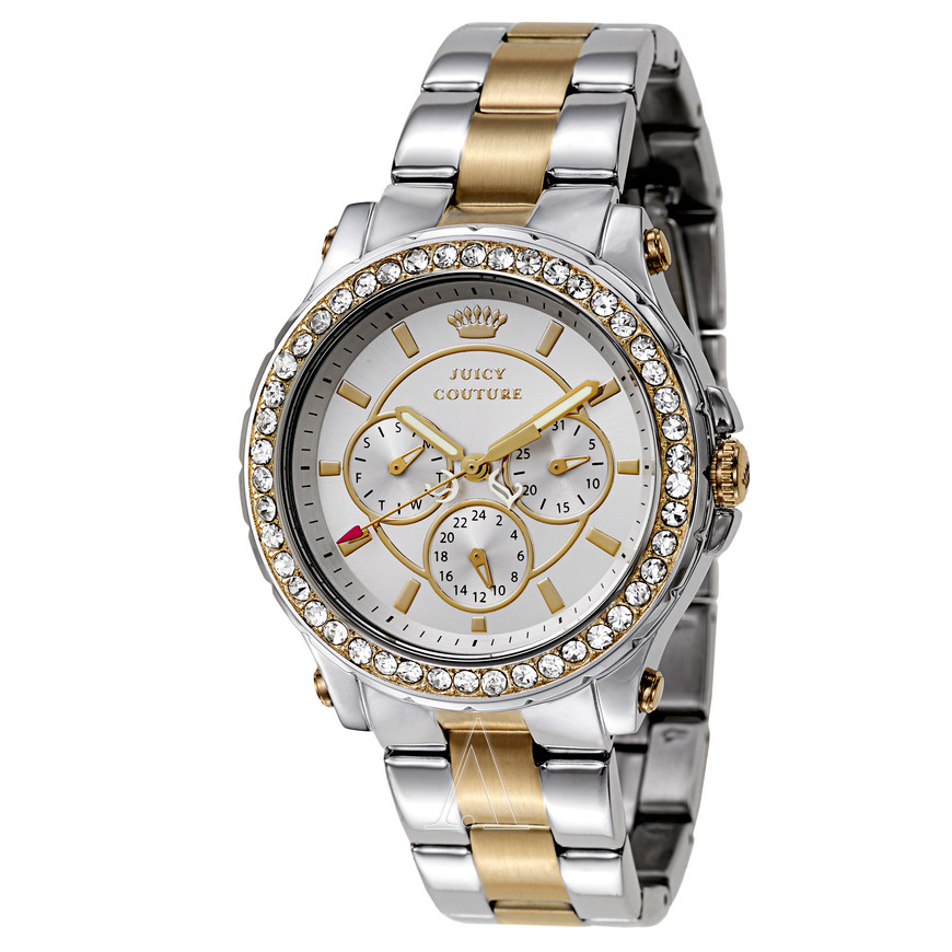 橘滋juicy couture 女士石英手表 jc-1901066 特价75折