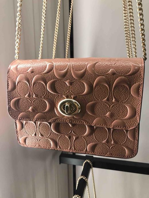 现货coach蔻驰 最新款 女士时尚链条 单肩包 原价250美金