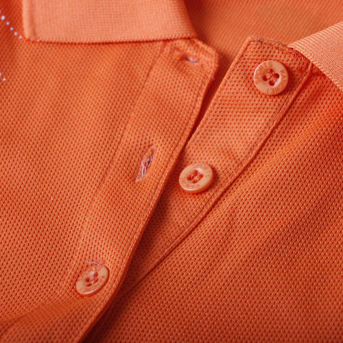 康威XL码橘黄色速干跑步训练服短袖polo衫男E45 商品图1