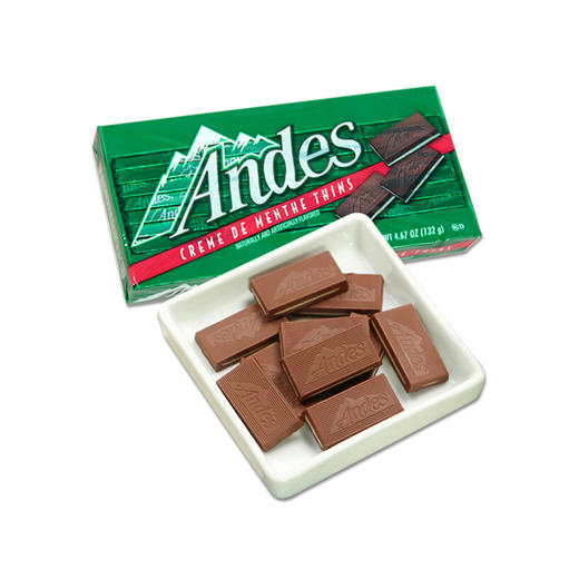 Andes安迪士巧克力单薄荷味28粒132g 商品图0