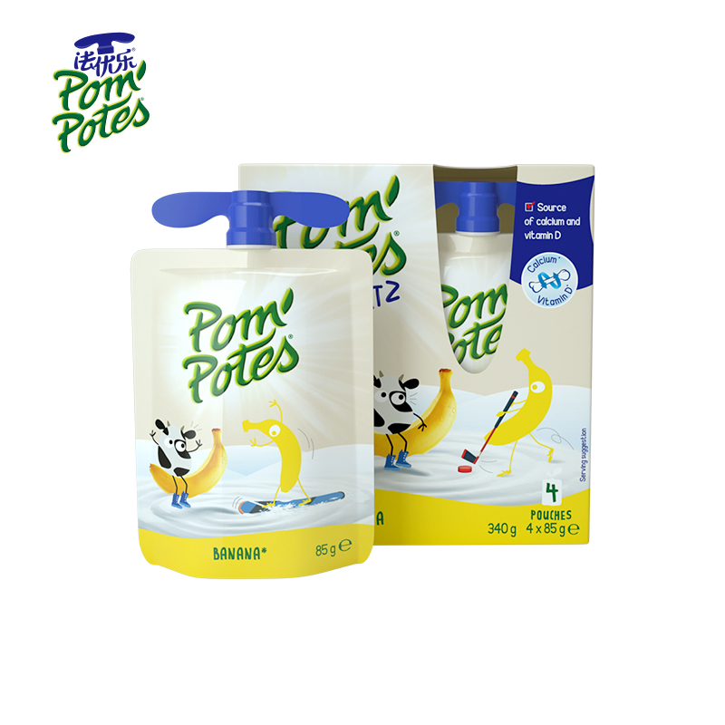 pom potes法优乐风味酸奶(下单赠果泥)