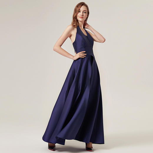 EITIE爱特爱品牌女装秋款商场同款时尚优雅婚宴礼服晚装长裙5877511 商品图1