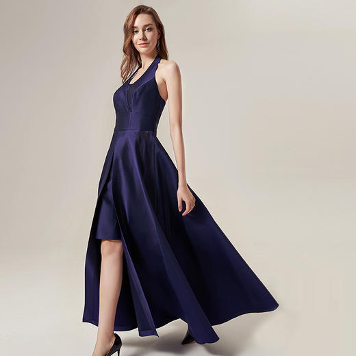 EITIE爱特爱品牌女装秋款商场同款时尚优雅婚宴礼服晚装长裙5877511 商品图2