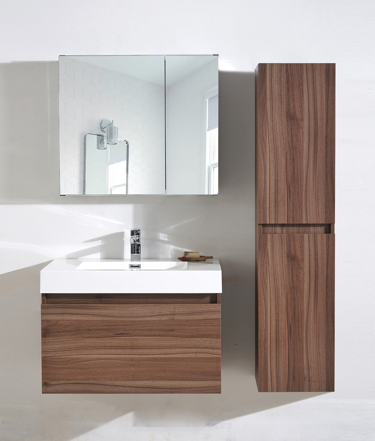 极简浴室柜 a系列(必须挂承重墙)