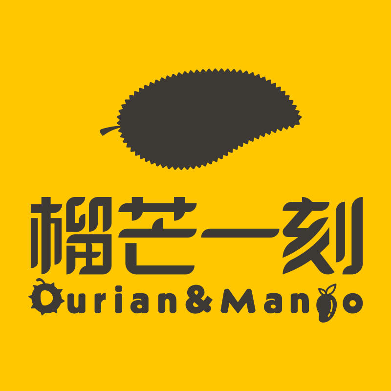金枕榴莲标志logo图片