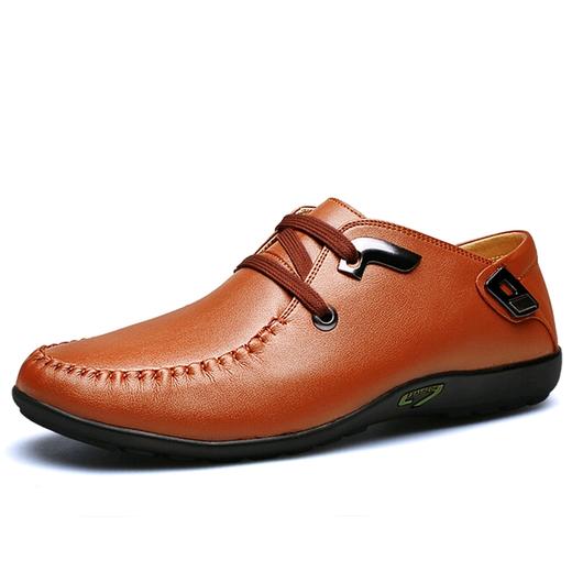 原价189 特卖价72 康爵kangjue 系带休闲鞋二层牛皮a36049bal