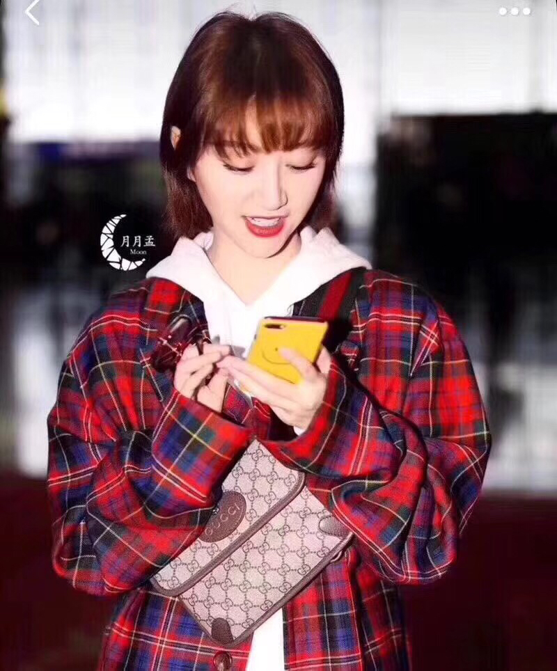 杨幂景甜同款gucci vintage小号虎头包