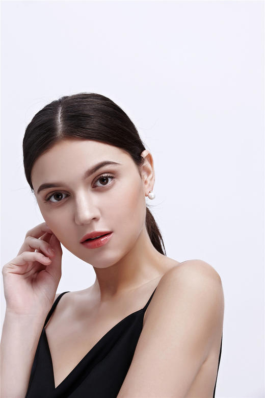 Pearl moments FOREVER QUEEN 超大18K金 大王妃天然淡水珍珠耳钉 商品图6