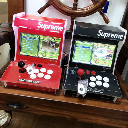 家庭亲子娱乐〕sup m 美版正品 月光宝盒 双人 街机 游戏机
