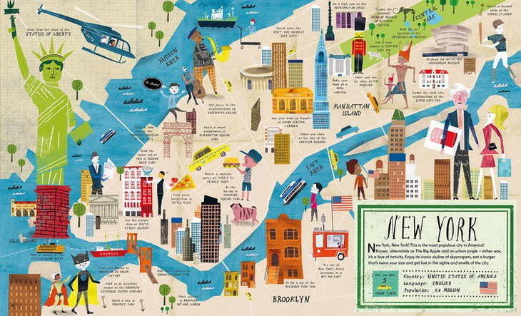 世界城市地图 city atlas 带你探索世界七大洲30座重要城市