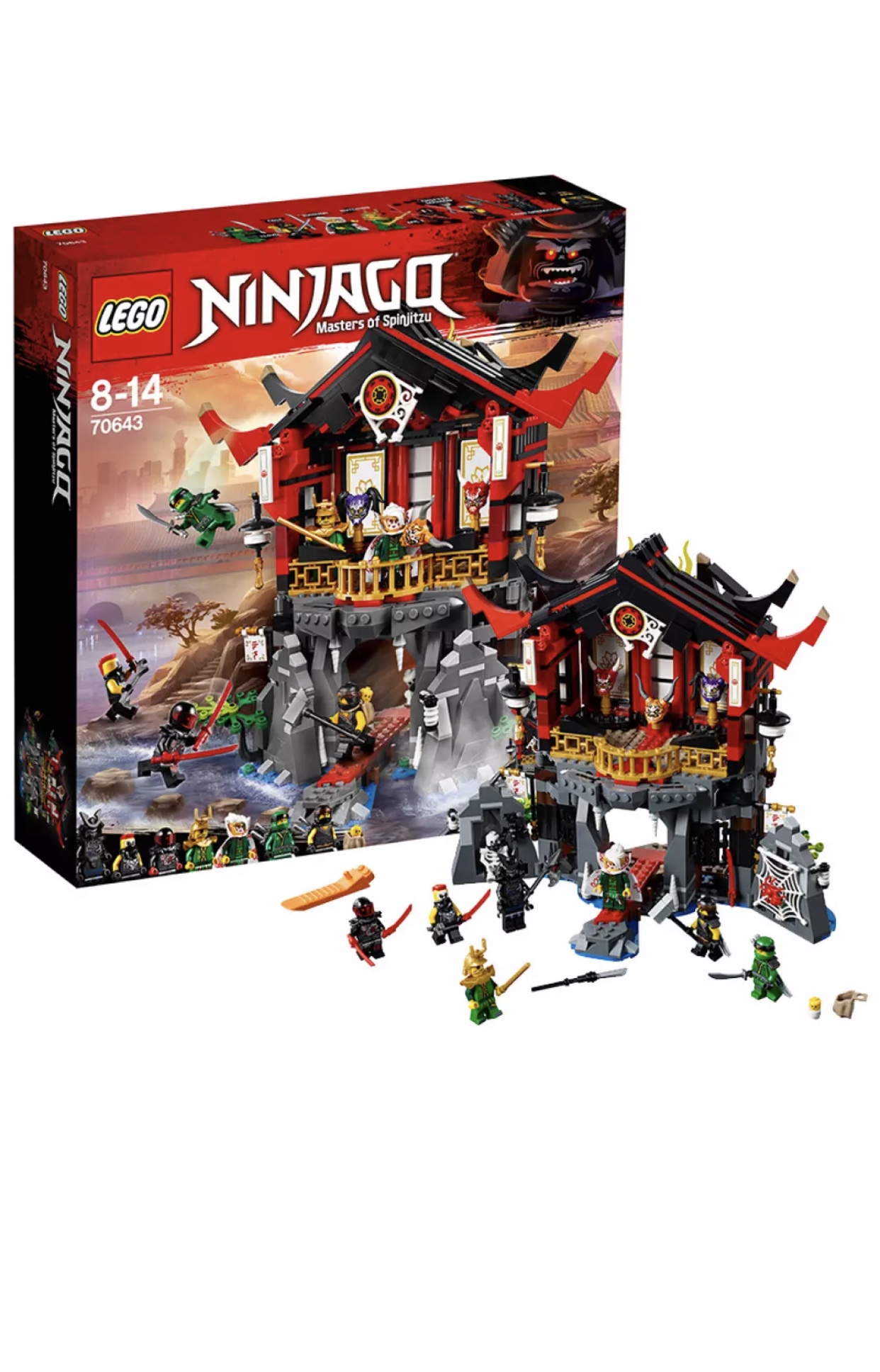 乐高 加满都魔王的复活神殿(70643)