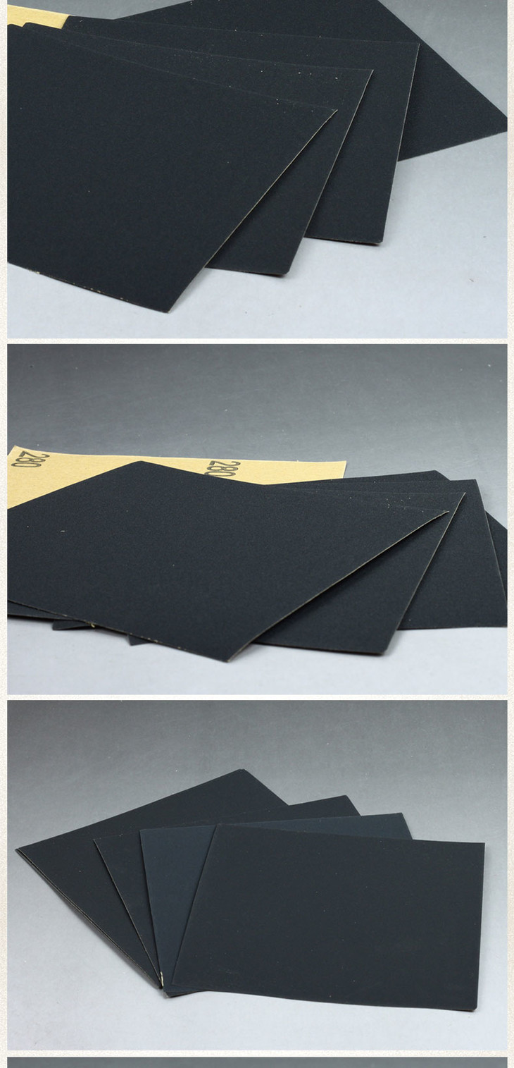 巨来 篆刻专用水磨砂纸15.5x15.5cm 印石抛光打磨材料 (5片装)