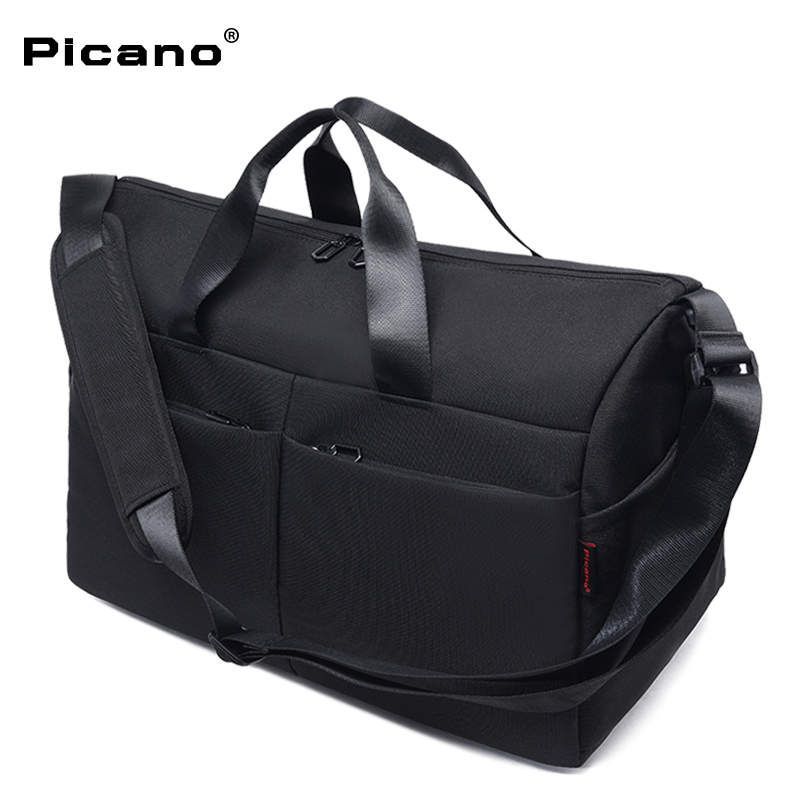 皮卡诺双肩电脑包 产品型号6569 黑色/灰色/蓝色三色可选