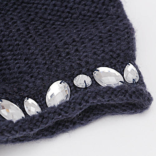 多色儿童针织毛线帽秋冬保暖套头帽 商品图1