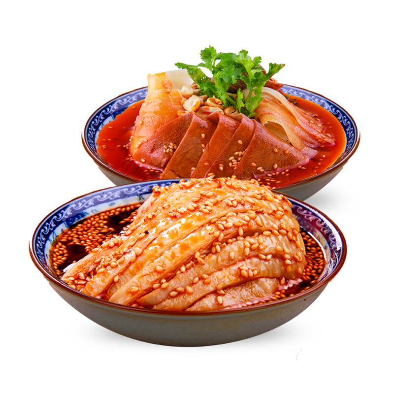 廖记棒棒鸡 夫妻肺片1060g 组合锁鲜装