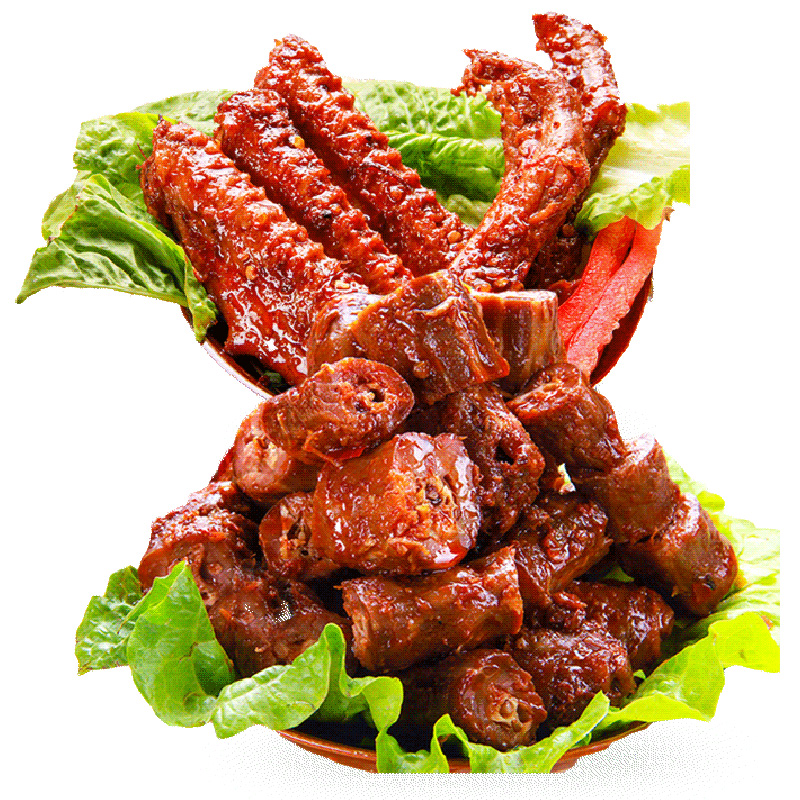霸王鸭脖 霸王鸭翅 600g 麻辣微甜 组合锁鲜装