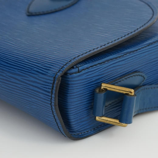 lv蓝色水波纹马鞍包