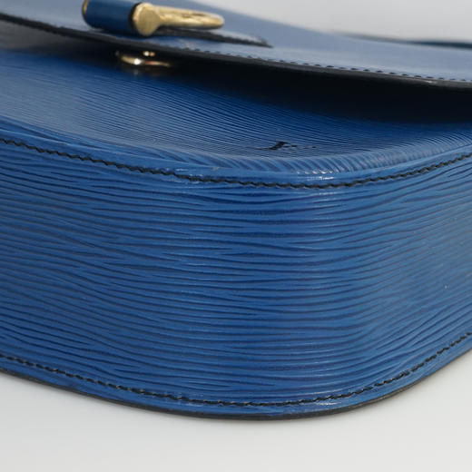 lv蓝色水波纹马鞍包