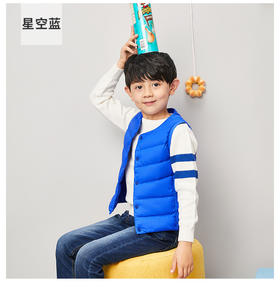 LZ36（亲子装课）轻薄款羽绒马甲，外穿内搭，冷穿热脱，寒冬必备