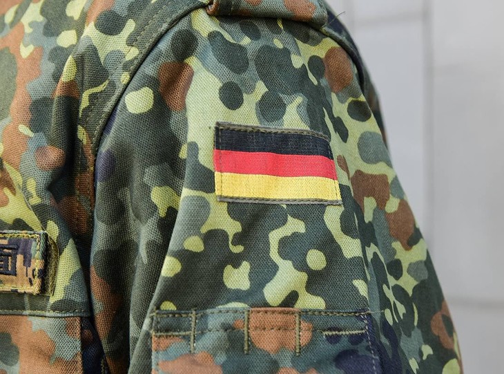 【德国公发】丛林斑点迷彩服parka风衣