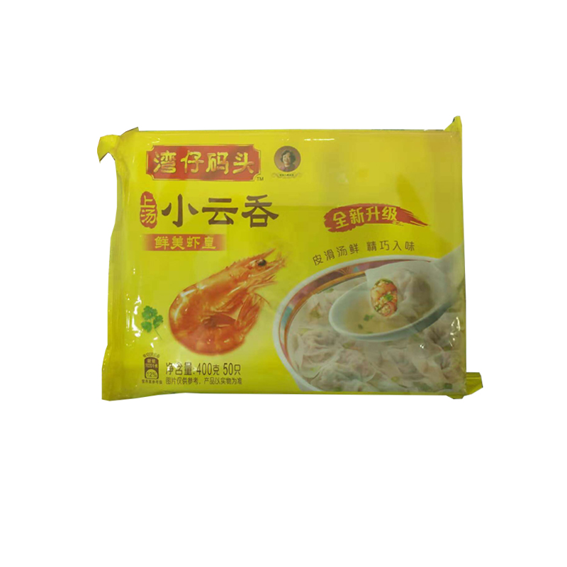 (家乐超市)湾仔码头鲜美虾皇云吞400g