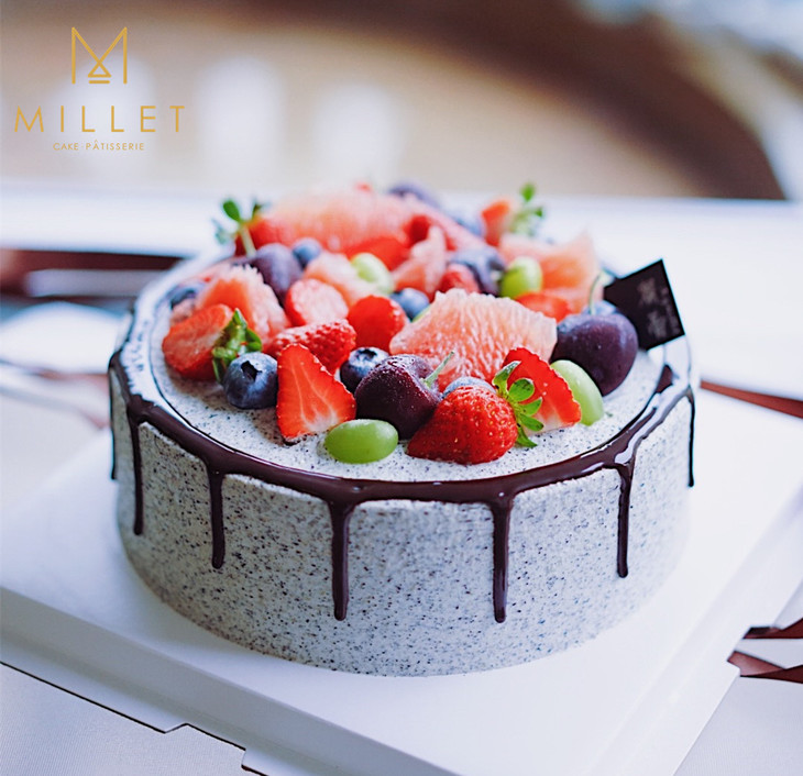 芝麻水果造型款式蛋糕(多款)sesame cake