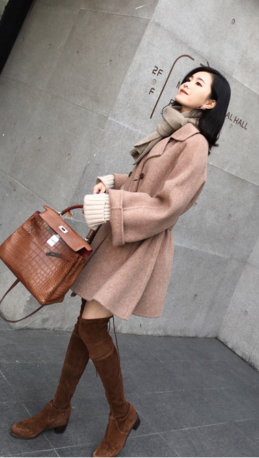 LZ35（亲子装课）双面羊绒大衣！保暖不臃肿，高级不平庸