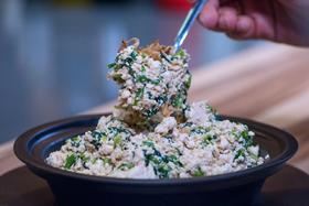 菠菜拌豆腐