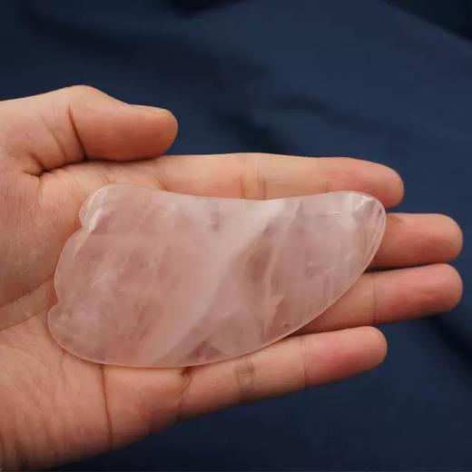 刮痧板  芳疗精油专用  马达加斯加原石进口  冰种粉水晶 商品图3