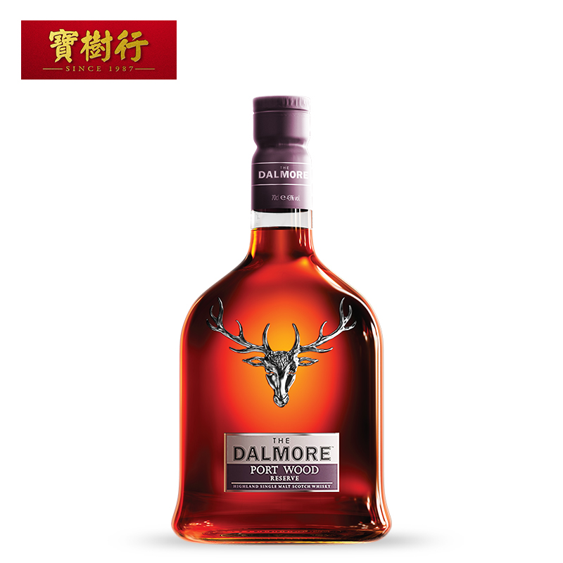 【dalmore】达尔摩珍藏波特桶700ml 单一麦芽威士忌苏格兰进口洋酒