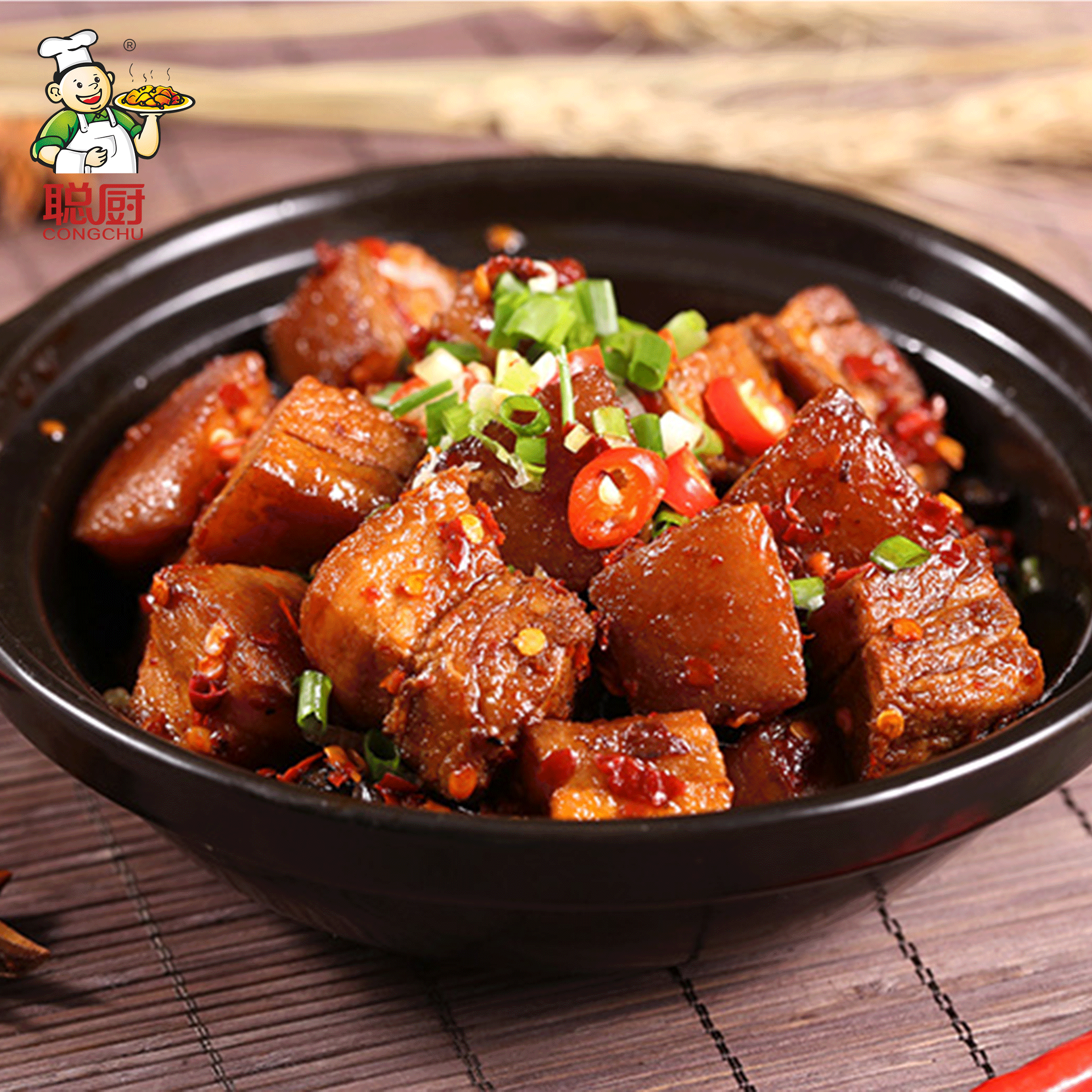 坛香肉经典湖南香辣红烧肉坛子肉（加热即食）