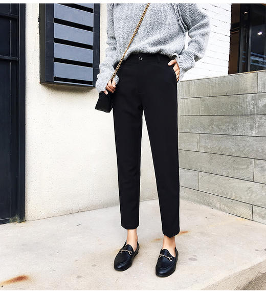 LZ19时尚烟管裤（九分+长裤） 商品图0