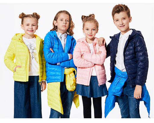 LZ37(亲子装课）连帽轻羽绒服，爸爸款妈妈款儿童款都有啦！暖暖的轻轻的 商品图0