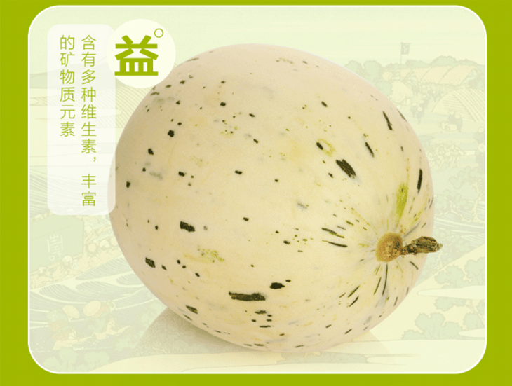 日本月露密瓜条纹瓜网纹瓜 一盒5只装