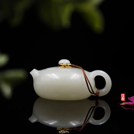 和田玉（白玉）籽料玉壶（宋鸣放）72G 商品图1