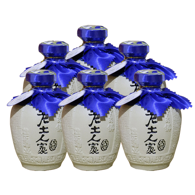 贵州白酒 老土人家酒酱香型白酒53度500ml 土坛装