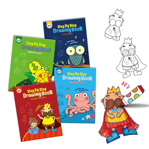 儿童步步学画图册 商品图1