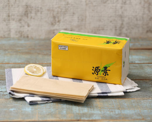 源素本色软抽  产自哀牢山  100%原生态竹蔗浆  本色纤维  不加荧光漂白剂 商品图2