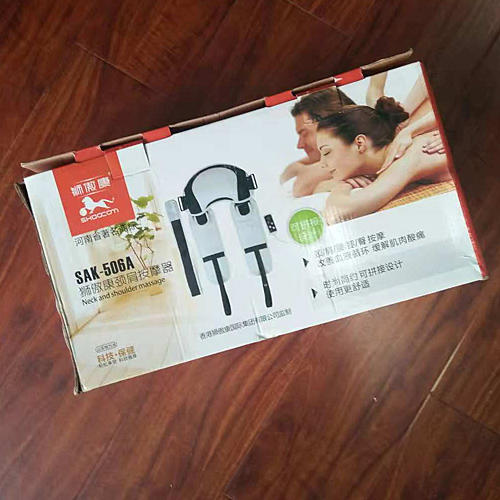 狮傲康颈肩按摩器SAK-506颈部肩部腰部肩膀捶打颈椎按摩仪器C21 商品图6