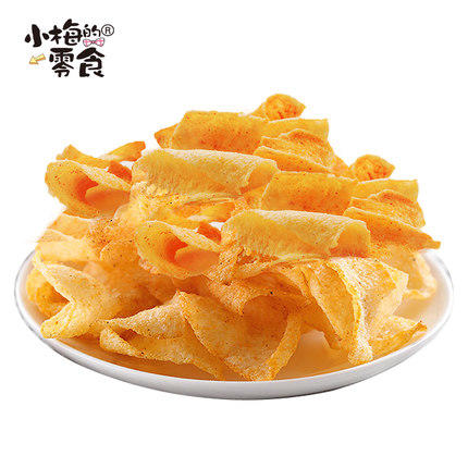 小梅的零食山药薄片网红零食好吃的膨化食品山药脆片薯片 商品图2