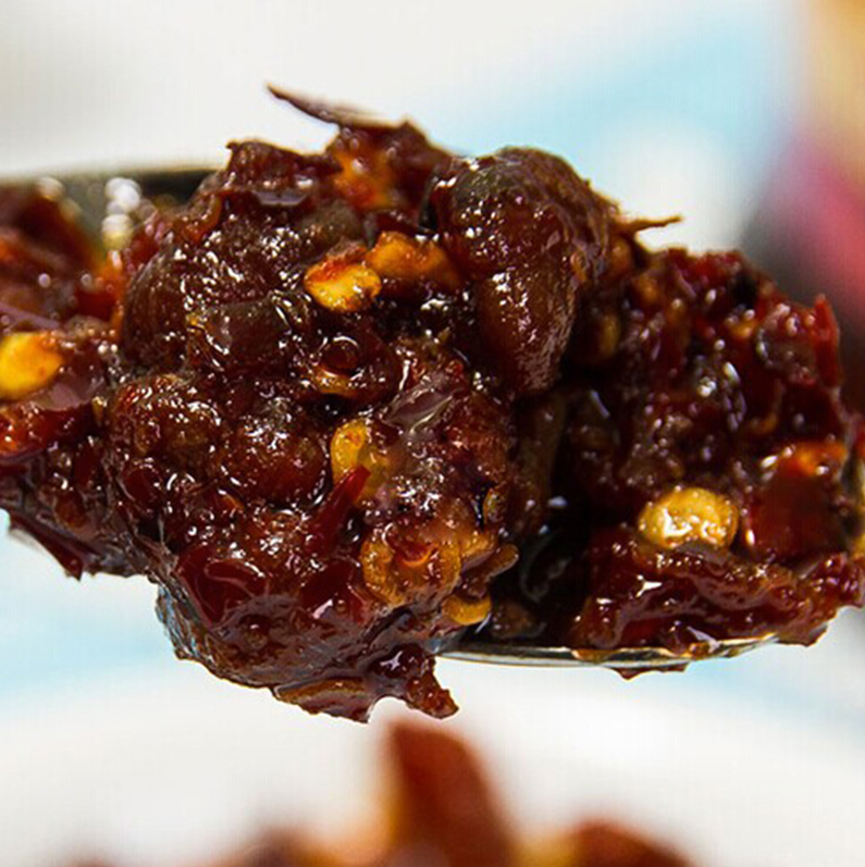 210g陶华碧老干妈肉丝豆豉油辣椒*24瓶一箱