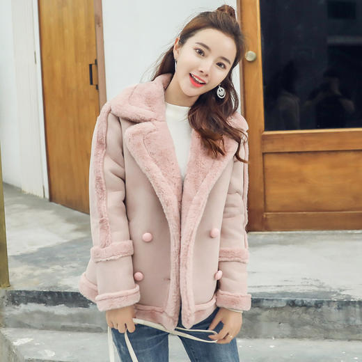 LJ11（亲子装课）麂皮绒外套，绒绒的暖暖的，减龄！ 商品图0