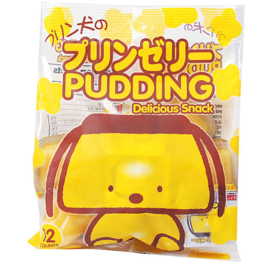 盛香珍布丁狗鸡蛋布丁袋装306g 商品图0