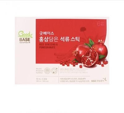 正官庄高丽参石榴浓缩液条状包装10ml*30包 商品图0