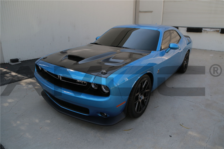 ac正品碳纤维 挑战者地狱猫hellcat机盖