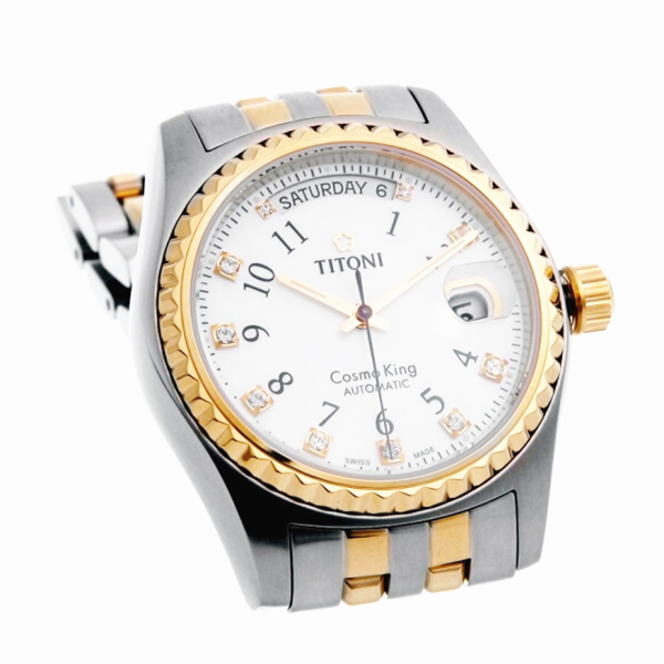 梅花titoni cosmo king宇宙系列机械男表787 sy-330 特价75折