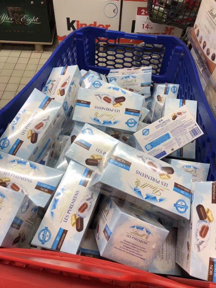 法国瑞士莲冰山les pyreneens巧克力(牛奶/可可味)一年一次限量销售