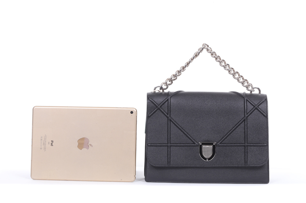 s级 dior 迪奥 diorama 黑色牛皮链条包 547055