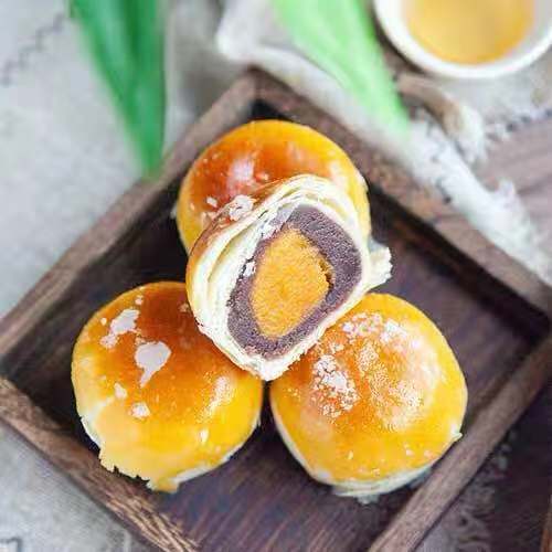 蛋黄酥 纯手工制作 皮酥馅足 甜而不腻 商品图2
