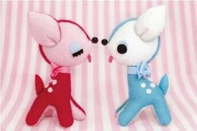  【SUNFELT】羊毛毡玩偶-小鹿